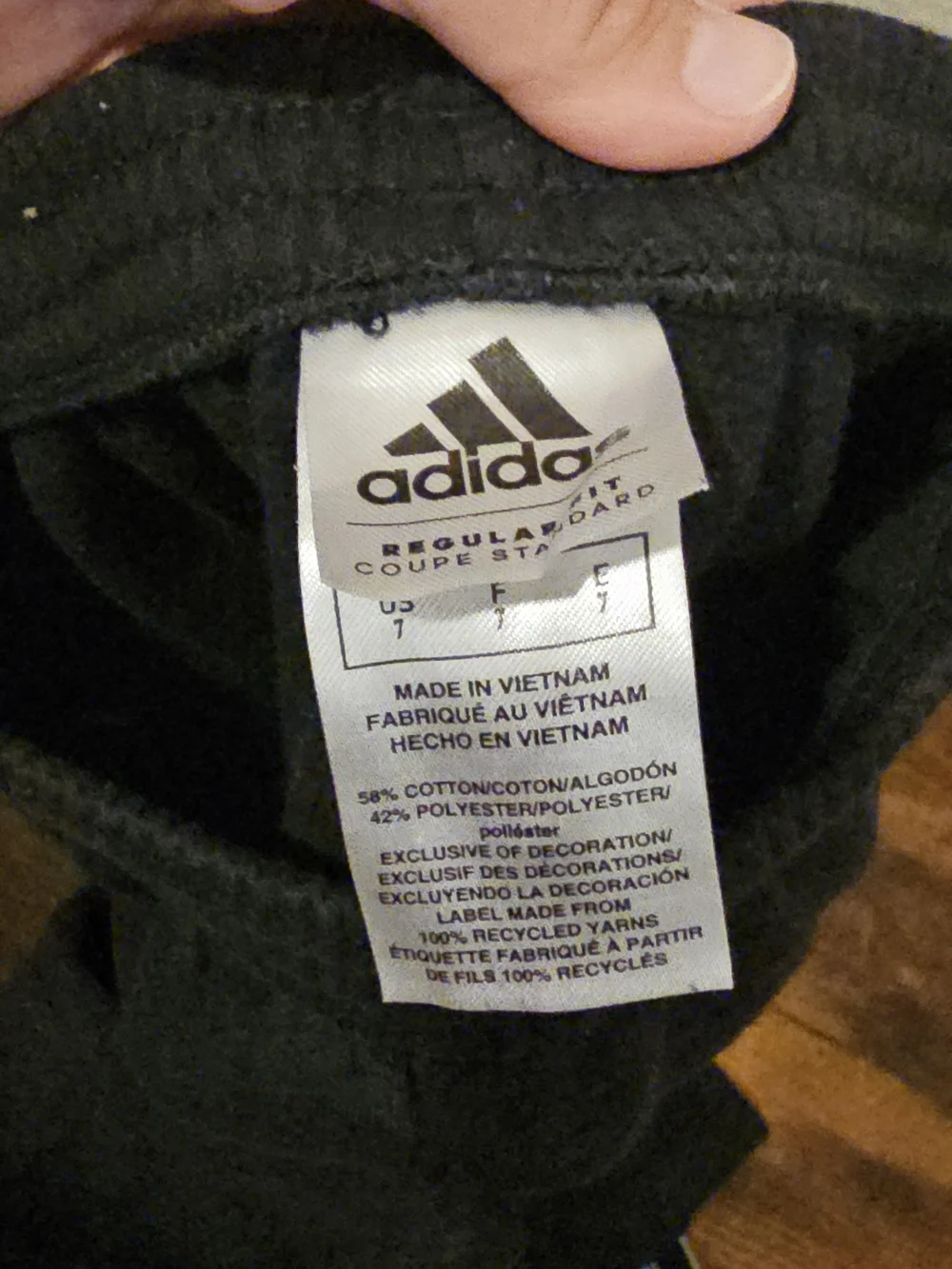 adidas logo face gradient