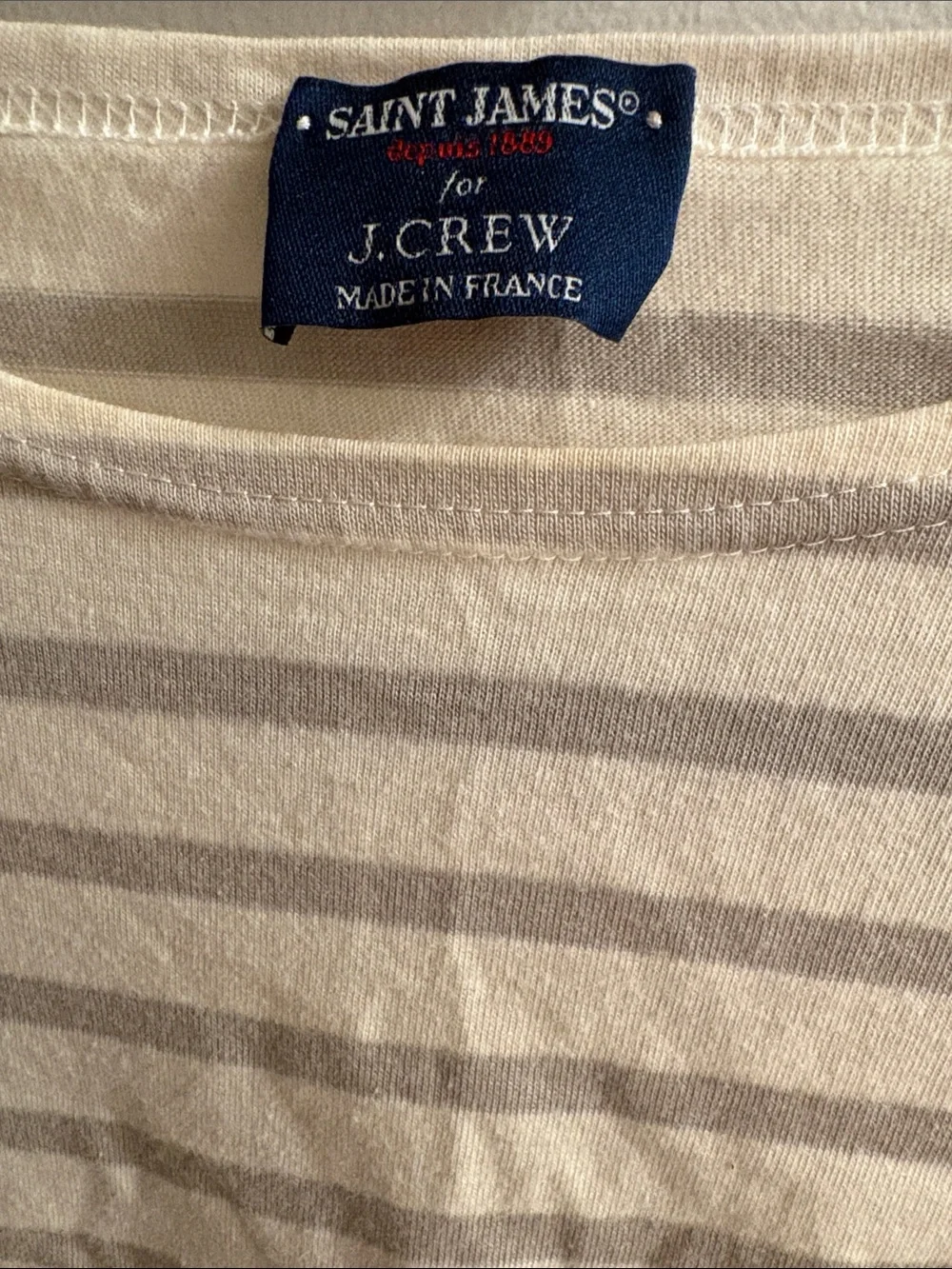 J. Crew x Saint James Stripe Tee