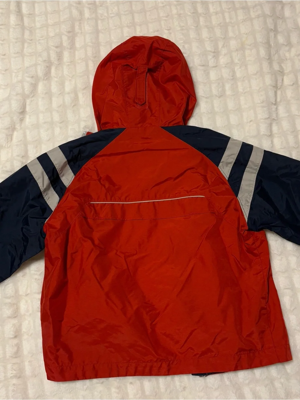 Columbia red vibrant zipper