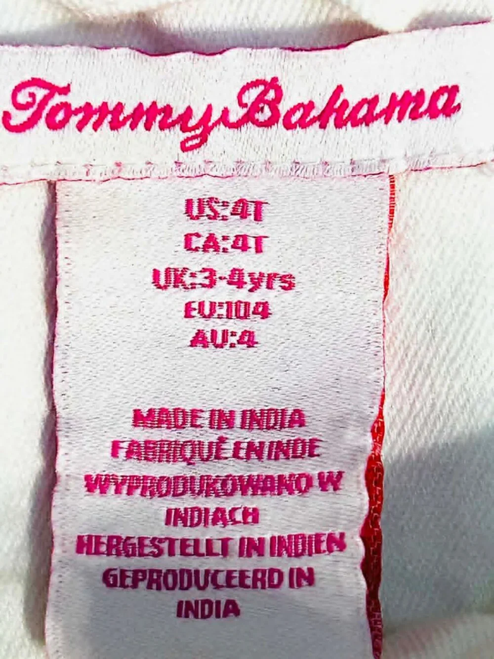 Tommy Bahama new without