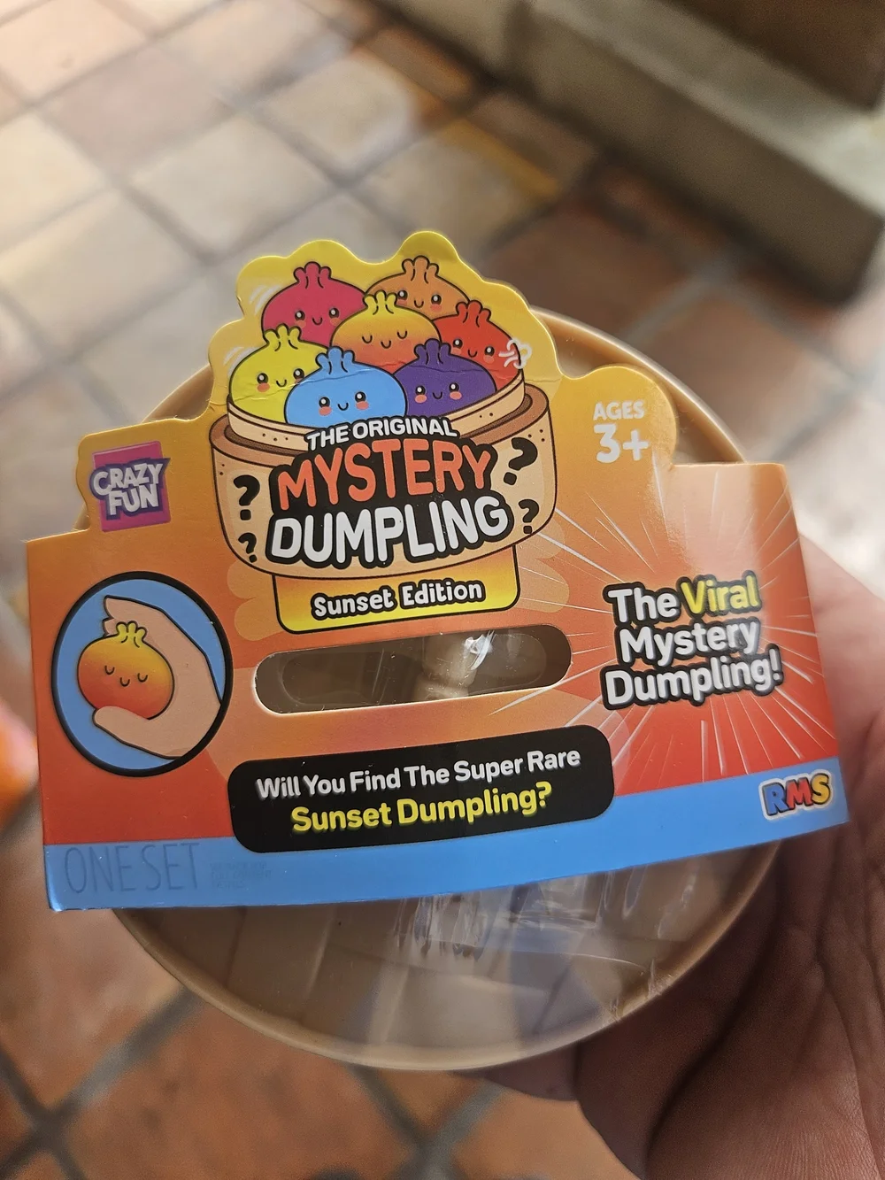 The Original Mystery Dumpling - Sunset Edition (Yellow/Orange)