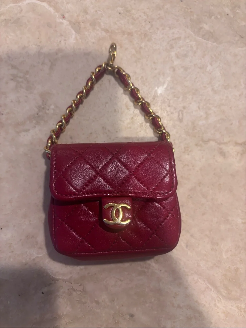 CHANEL micro matelassé
