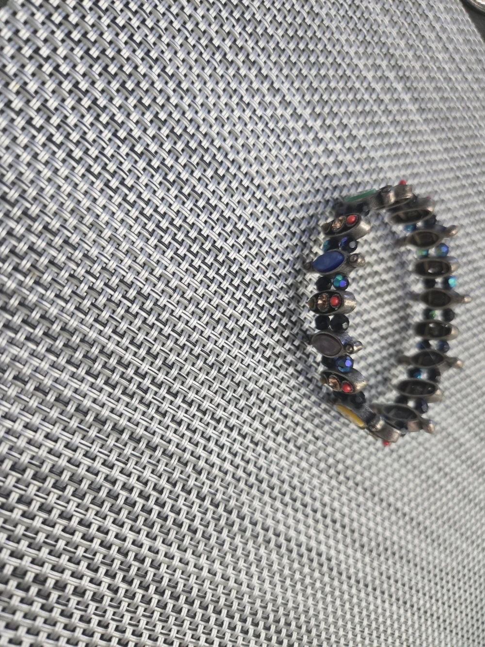 Multicolor Beaded Stretch Bracelet
