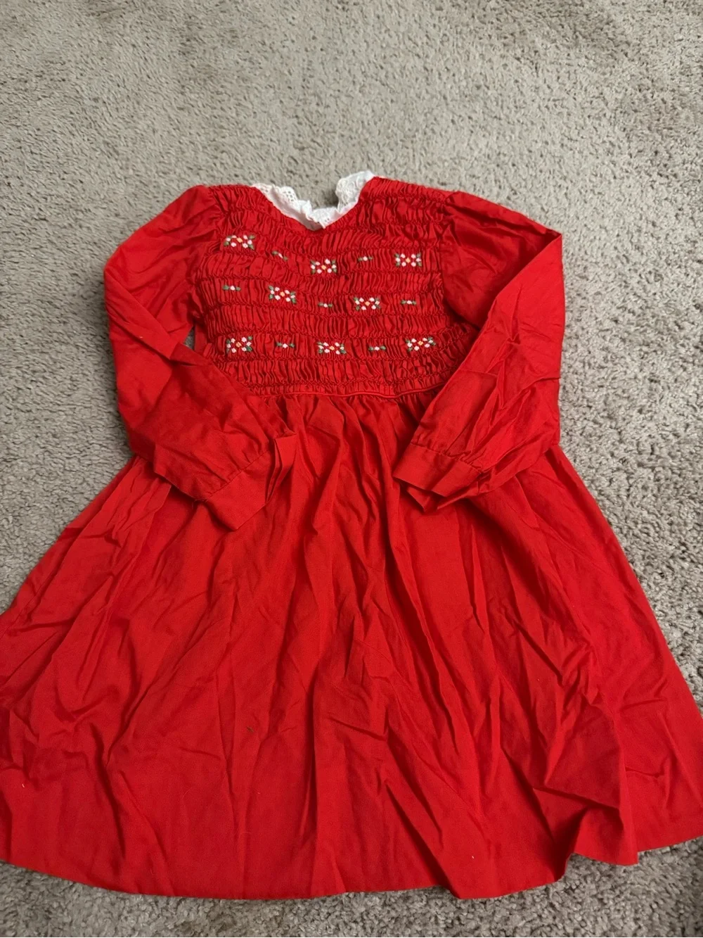 Polly Flinders classic red