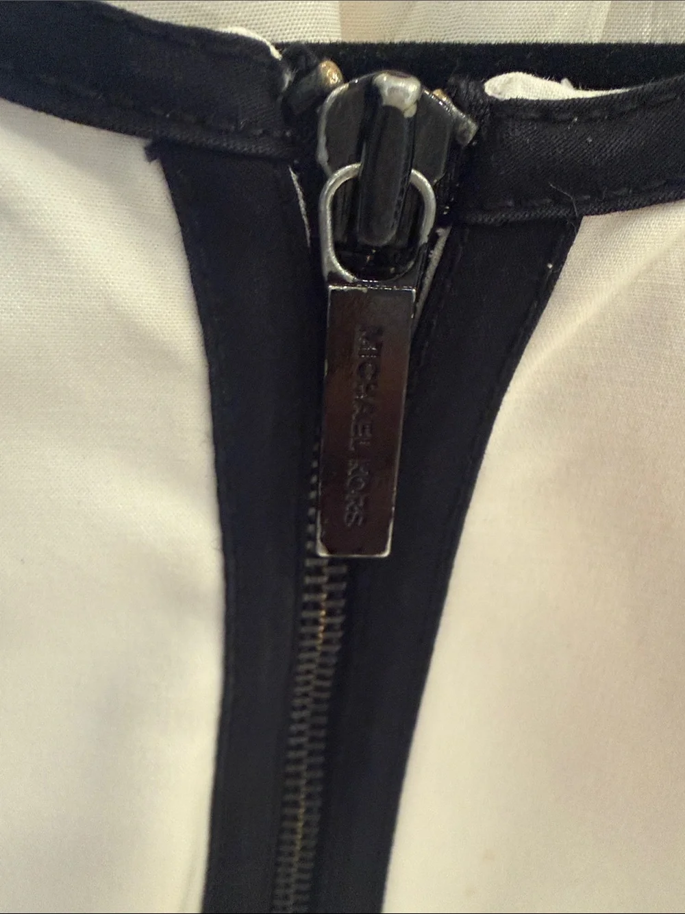 Michael Kors cropped zip