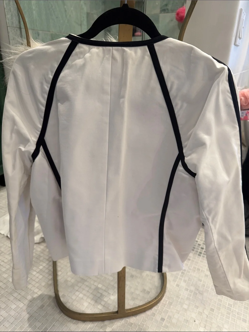 Michael Kors cropped zip