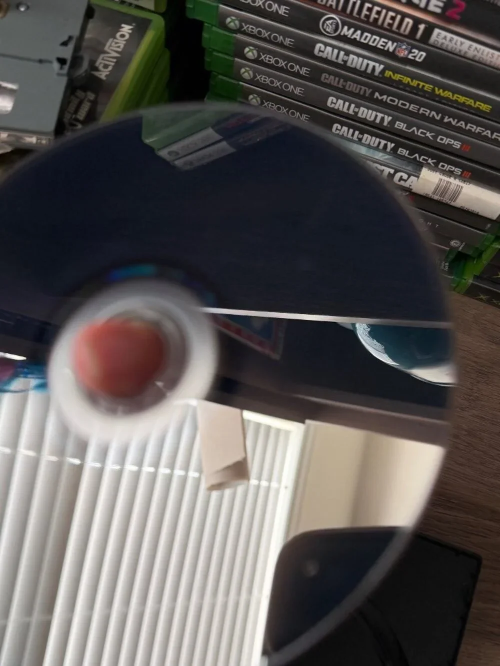 Nintendo disc surface