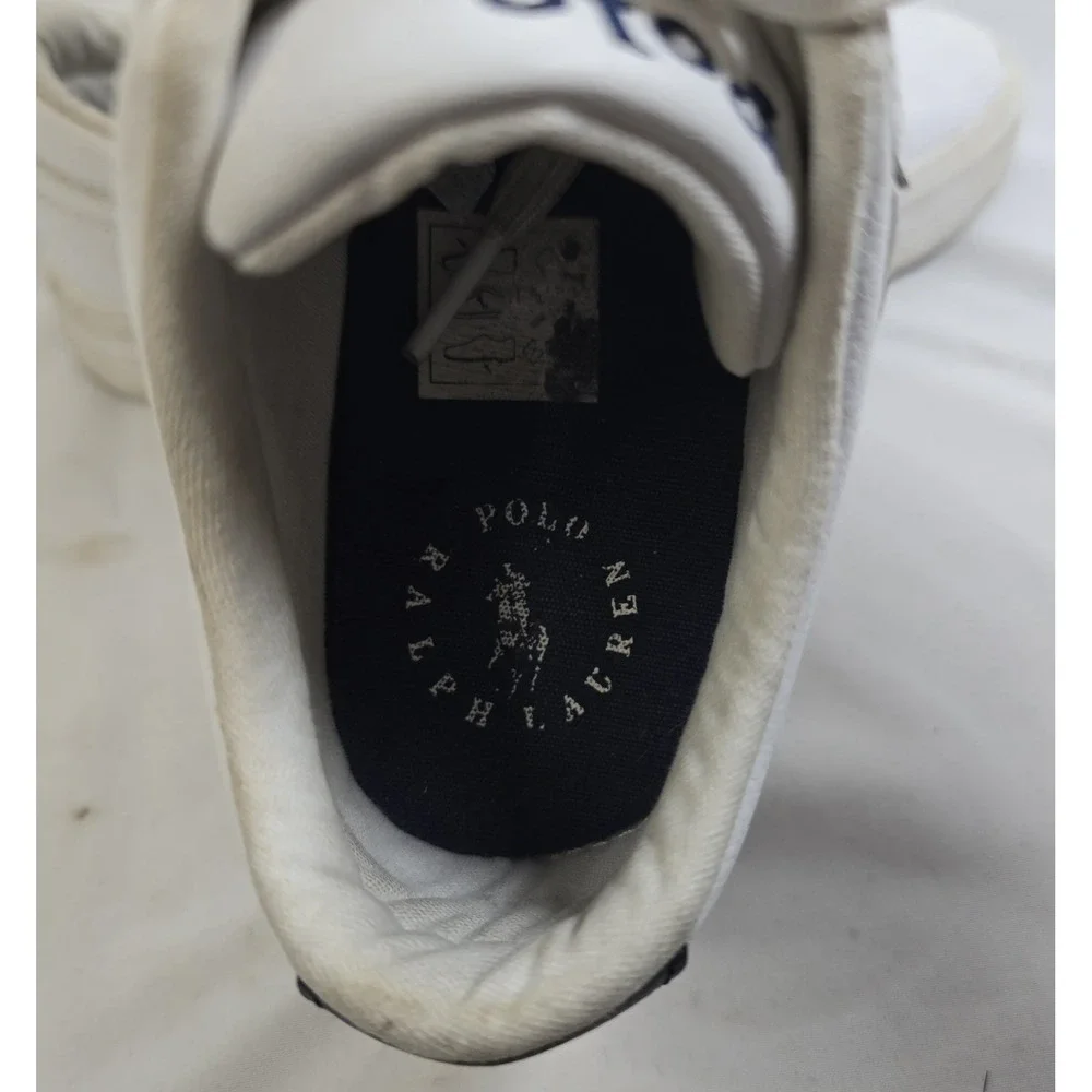 Kid's Size 3Y Polo Ralph Lauren Frazier (white/navy)