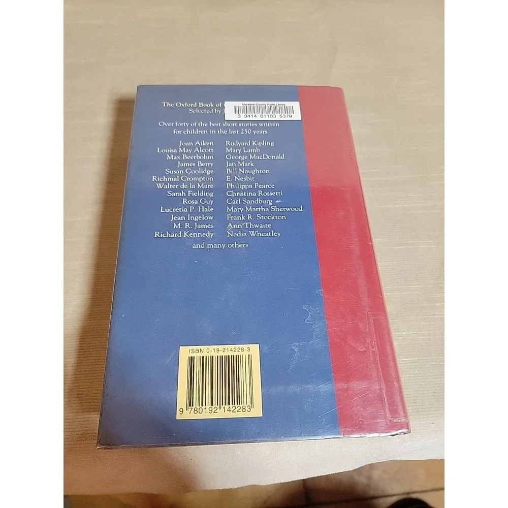 Jan Mark The Oxford Book of Children's Stories Hardcover 1st Edition Ex-Lib Good
