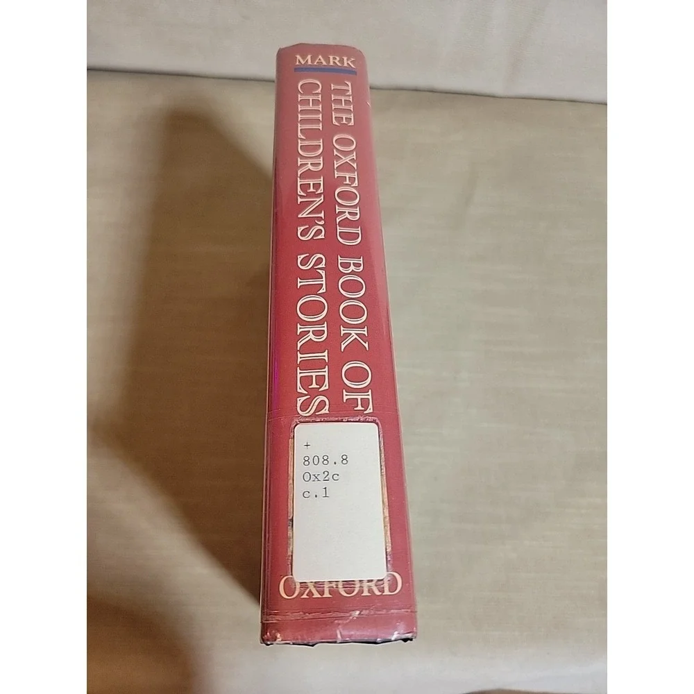 Jan Mark The Oxford Book of Children's Stories Hardcover 1st Edition Ex-Lib Good