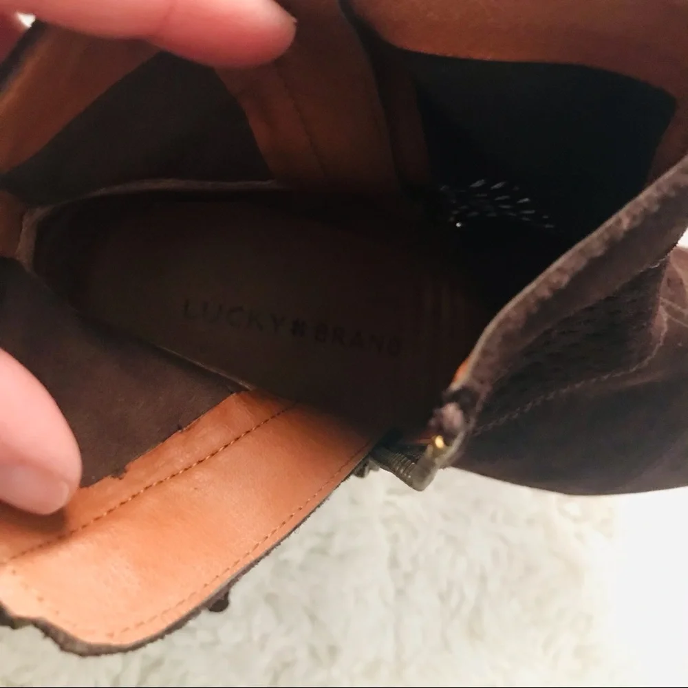 Lucky Brand 4” zippers