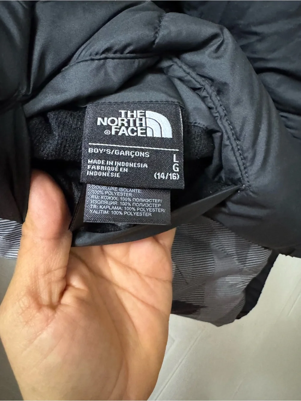 The North Face Men’s Black Quilted Hooded Puffer Jacket