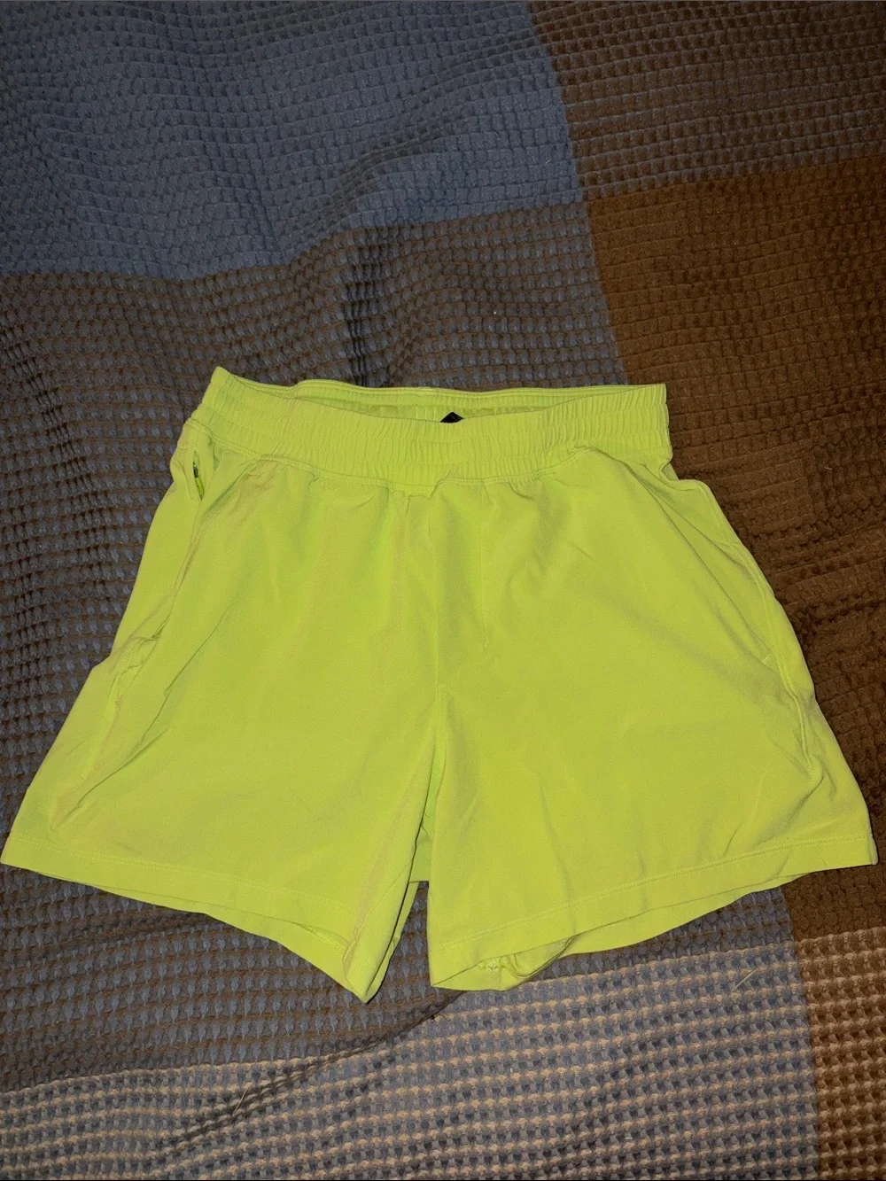 lululemon athletica Neon Yellow Men's 5” Athletic Shorts