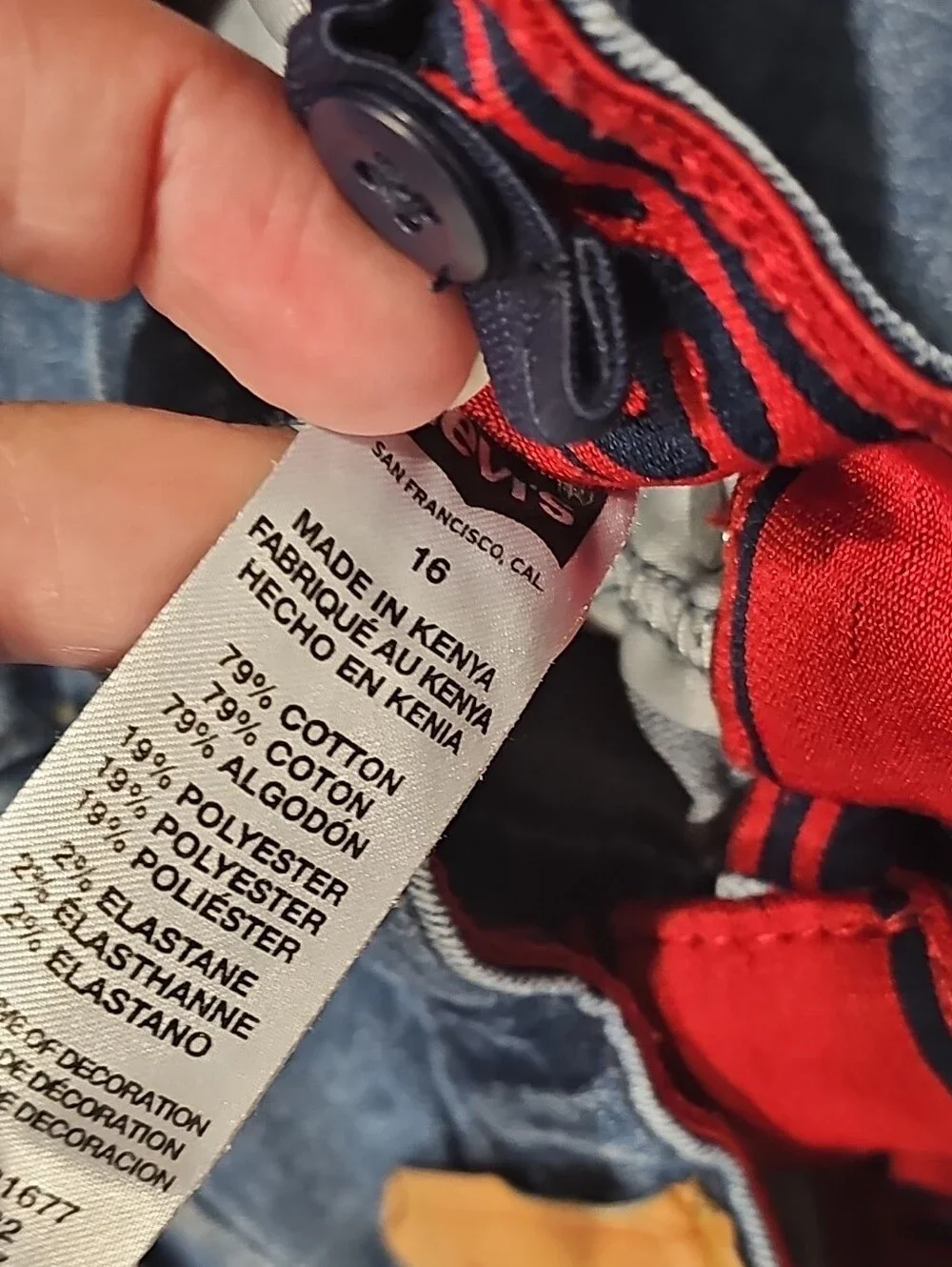 Levis slim fit