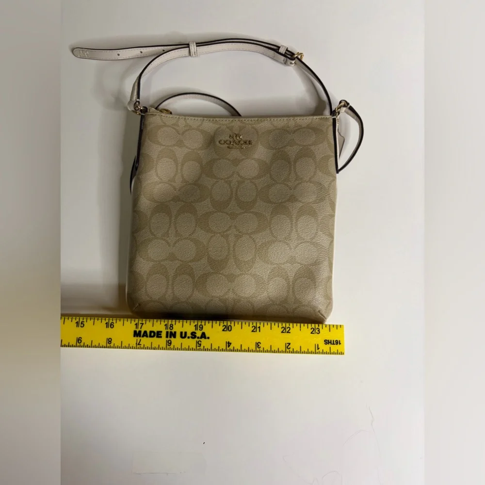Coach beige tan
