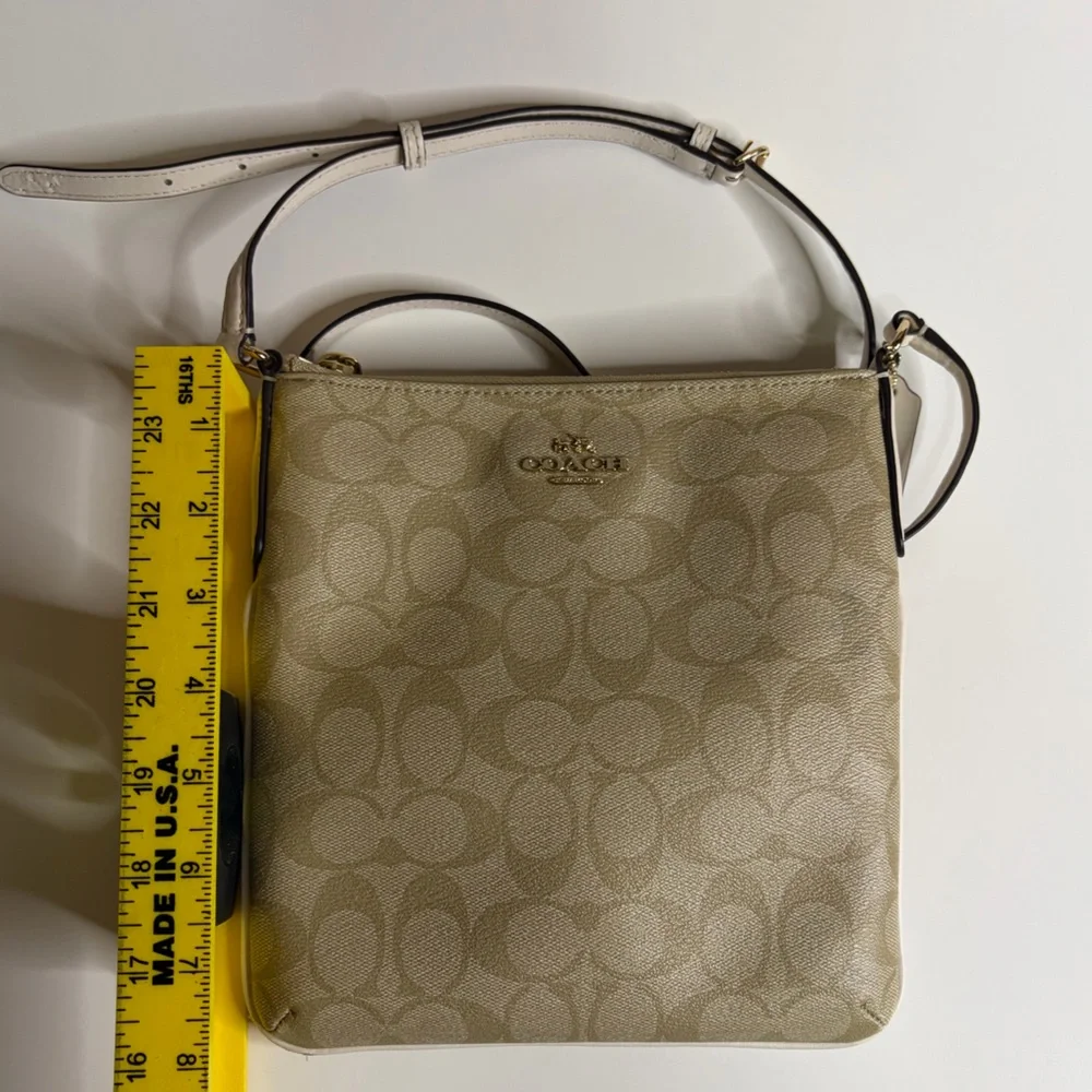 Coach beige tan