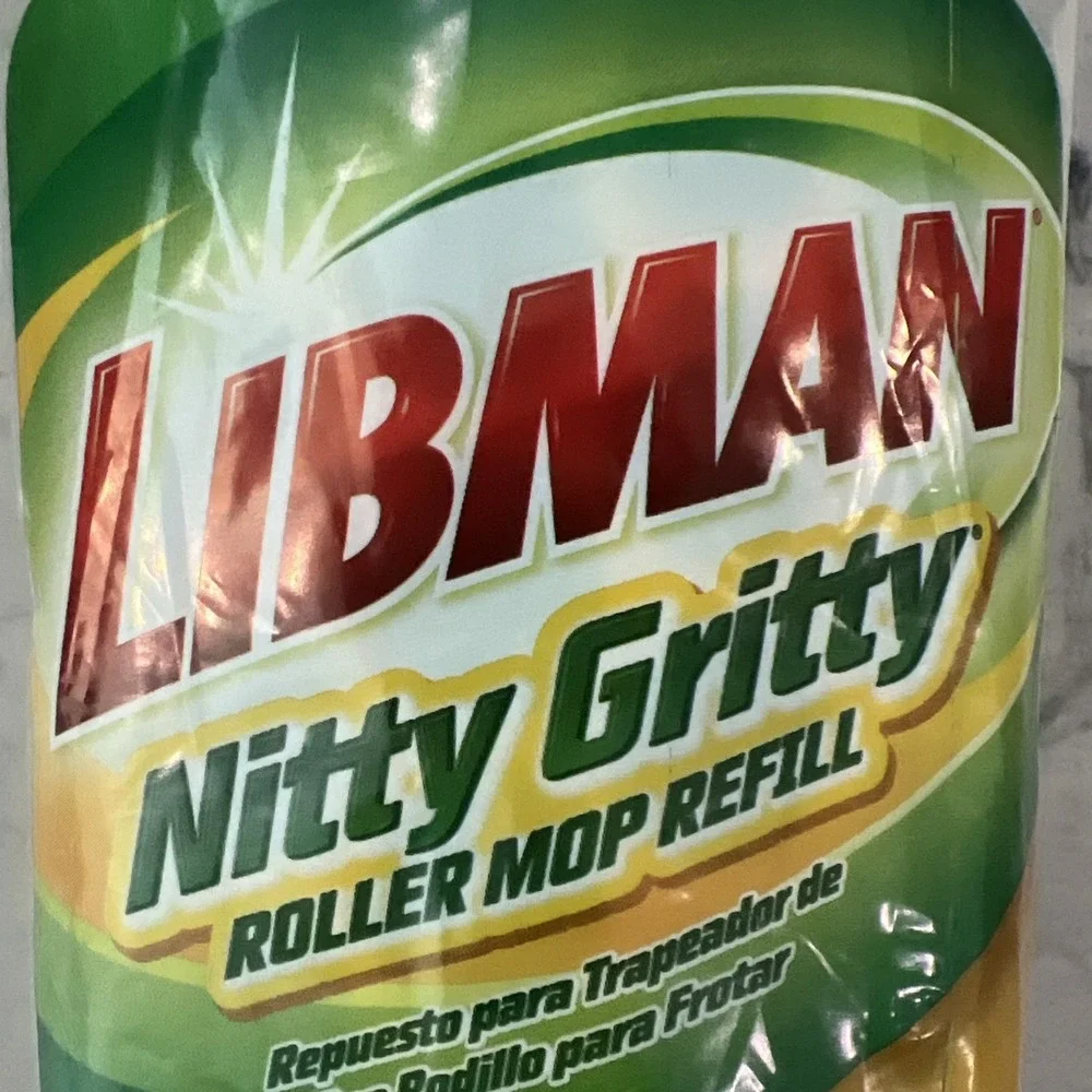 Libman Nitty Gritty Roller Mop Refill # 02011 NEW‎