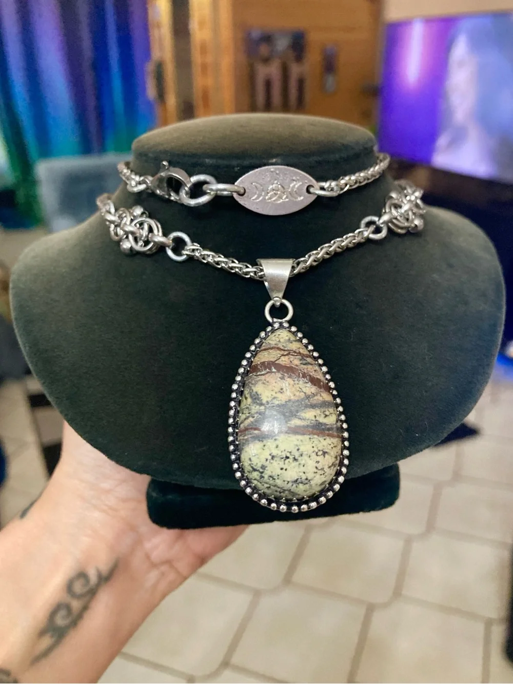 Silverskylight genuine jasper