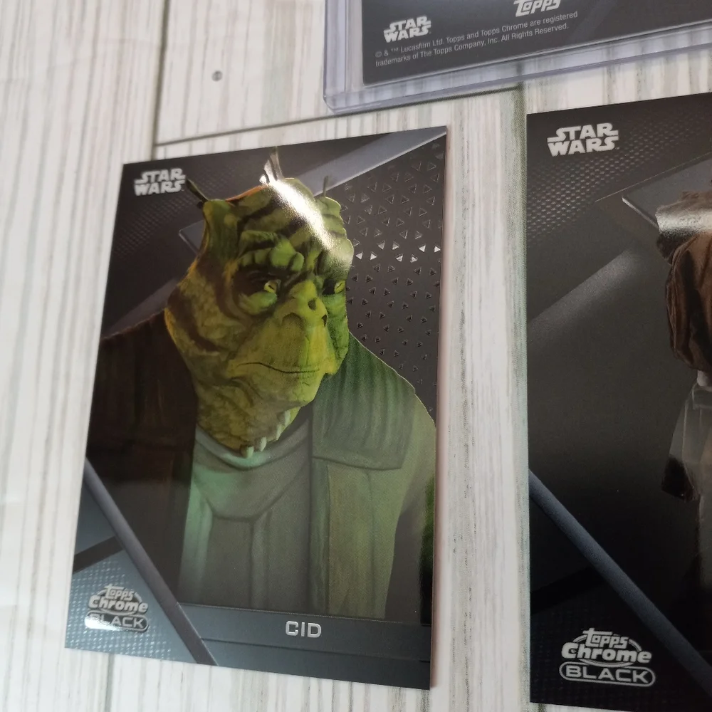 Topps chrome black