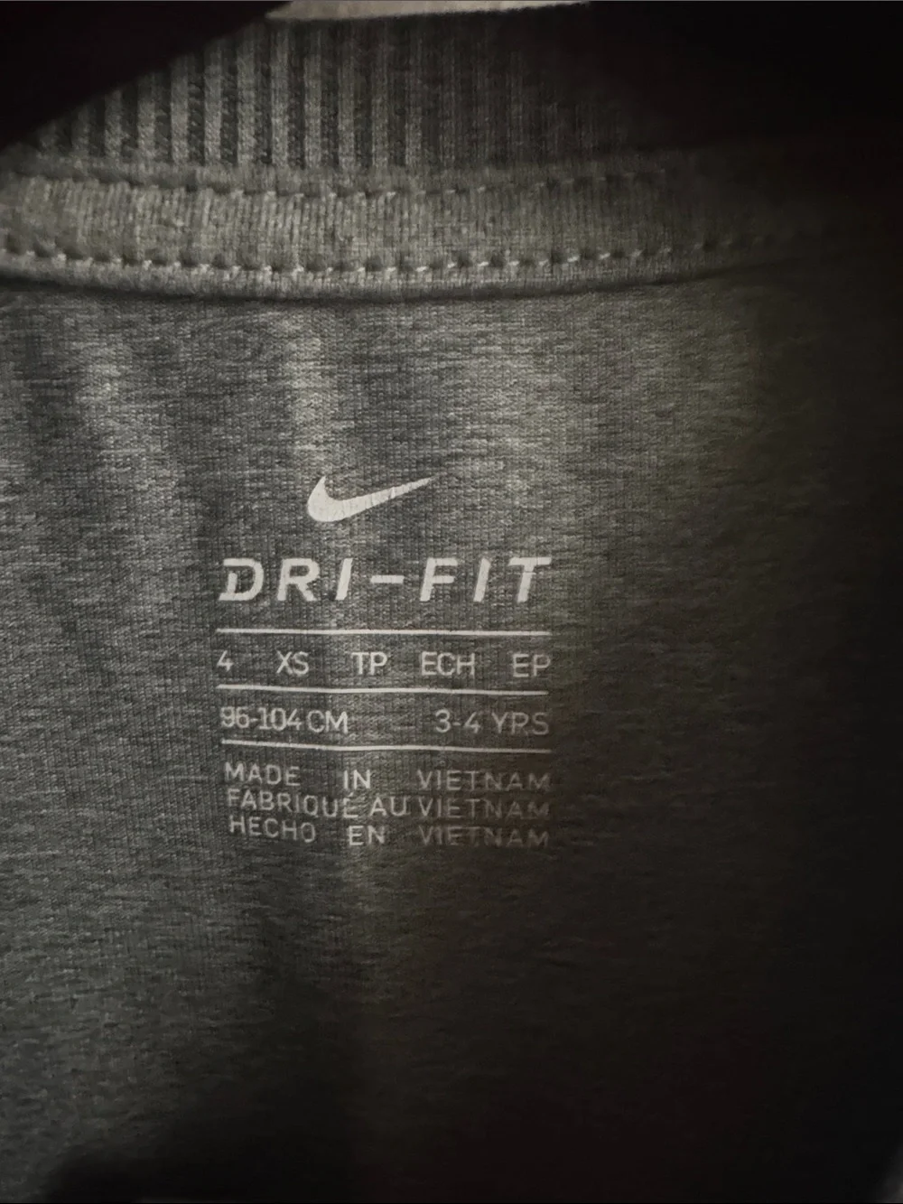 Nike Sage Green Sleeveless Athletic Tee