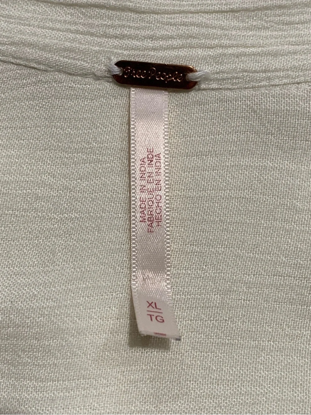 Free People lightweight cream