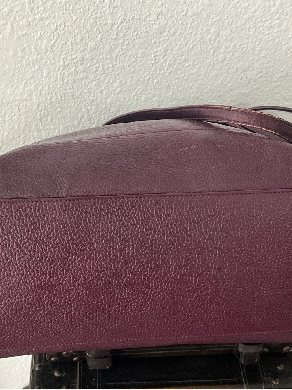 kate spade structured pebbled