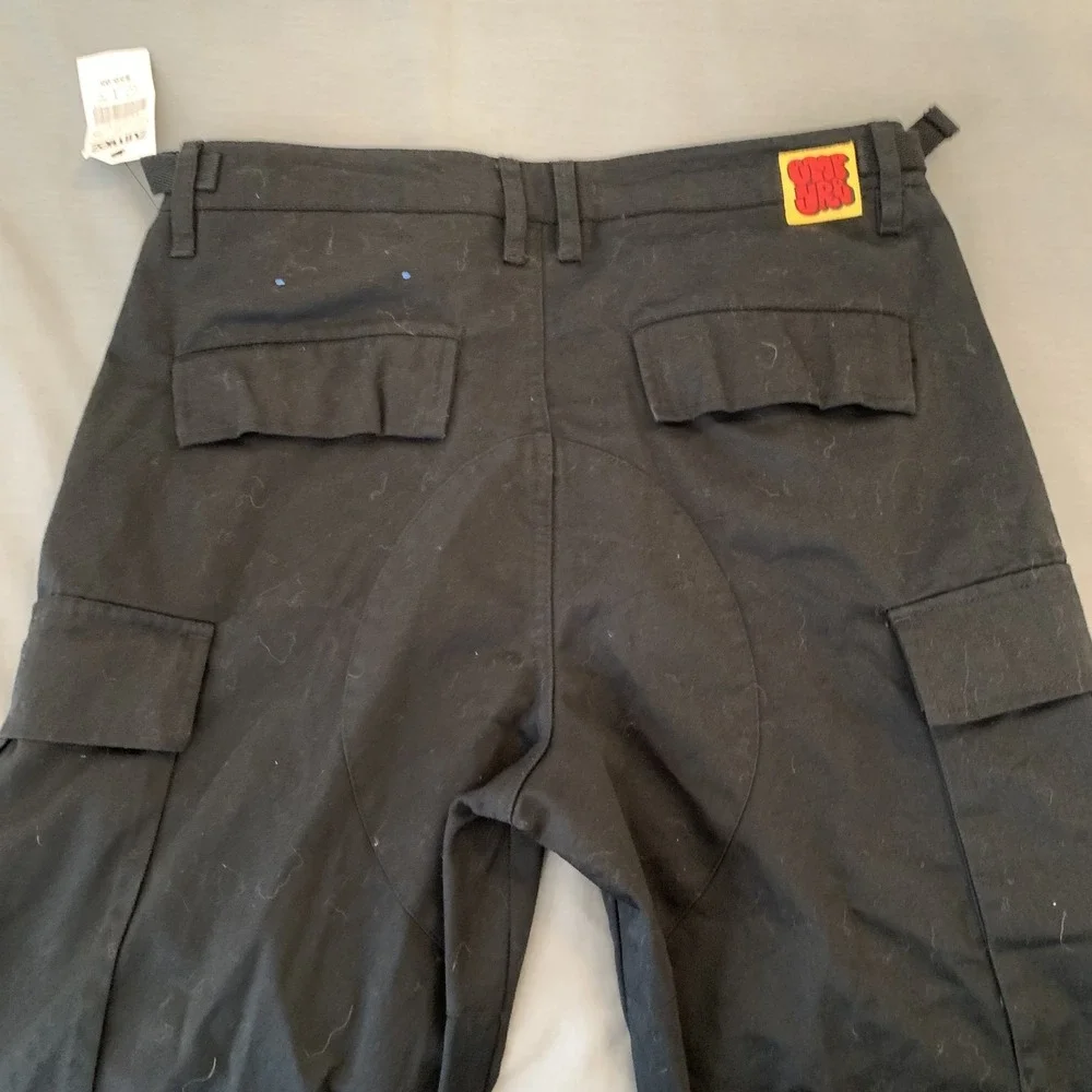 Empyre Cargo Pants Mens 28x30 Black Empyre Stax Loose Fit Adj. Waist Sk8 Street‎