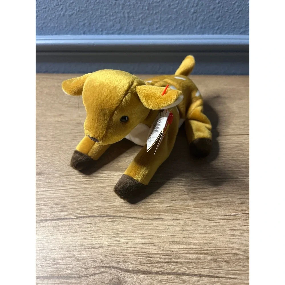 Ty Beanie Baby Whisper Deer‎ Plush Toy April 1997