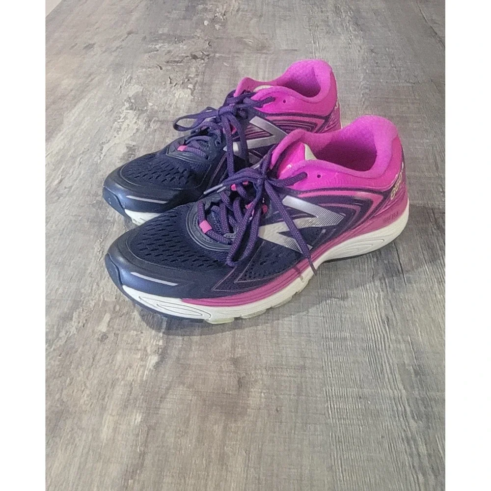 New Balance 860v8 Asym Counter Women's Size 11 B Running Shoes‎ Blue Magenta