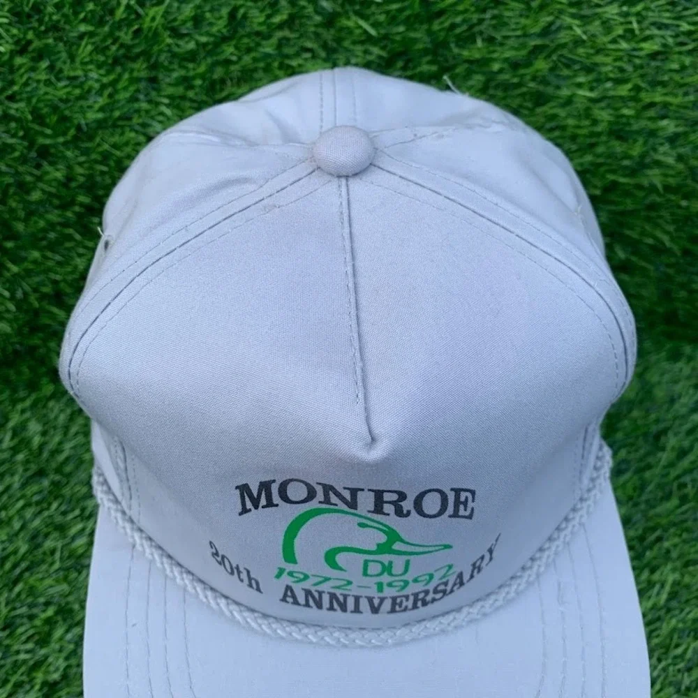 Showcase By Yupoong Monroe Wisconsin Ducks Unlimited Snapback Rope Front Hat Cap