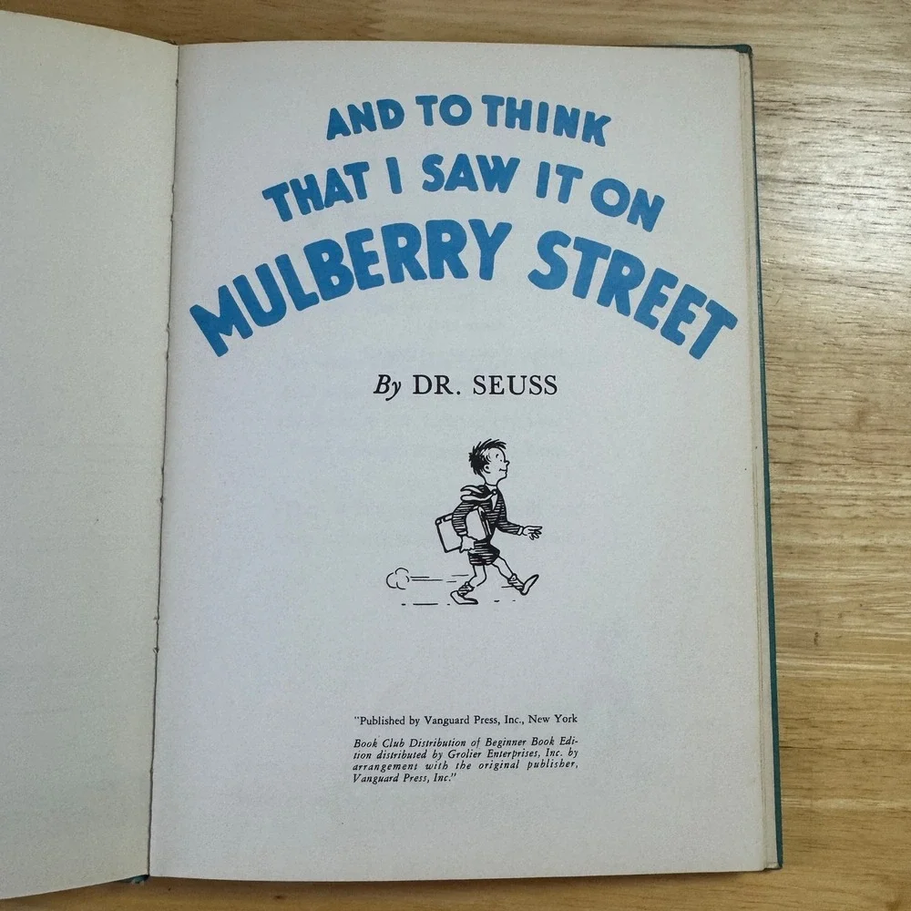 Dr. Seuss vintage copy