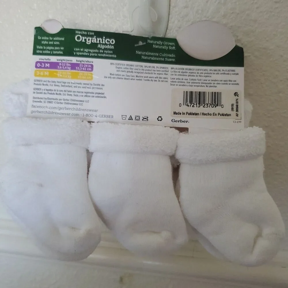 Gerber baby white