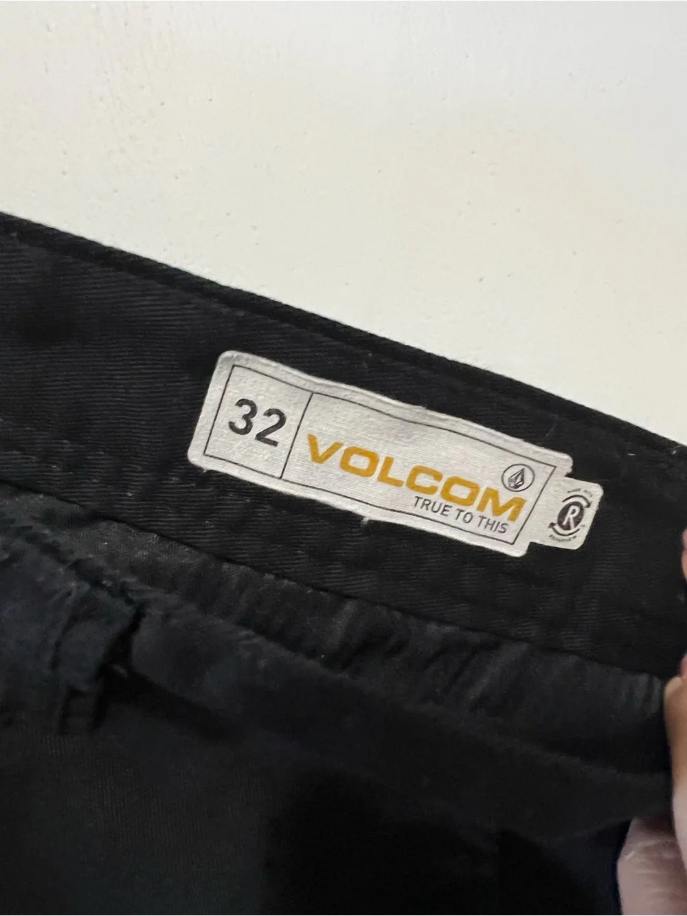 Volcom Black Cargo Pants
