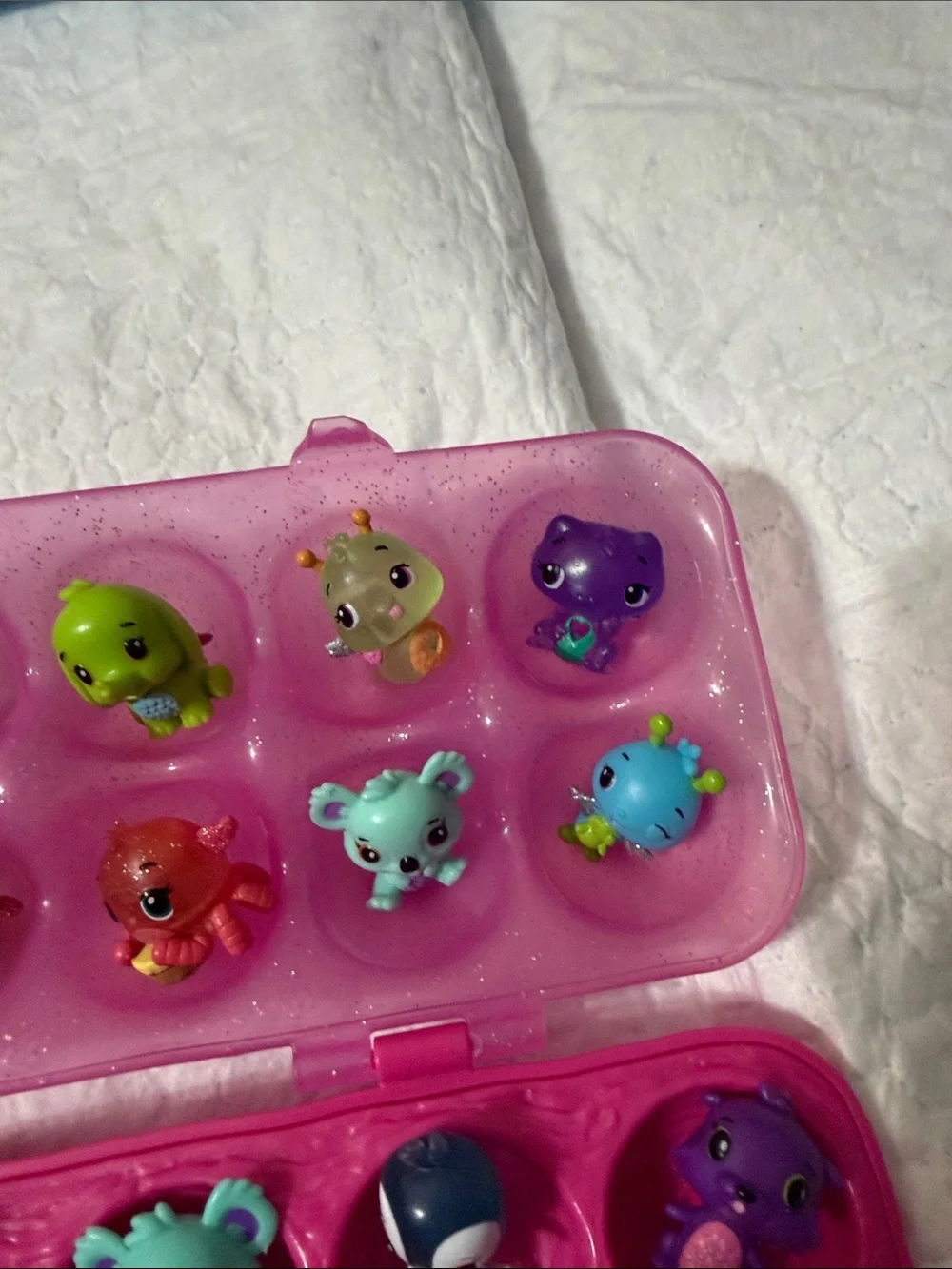 Hatchimals Pink Surprise Egg Playset with Mini Animal Figures bundle