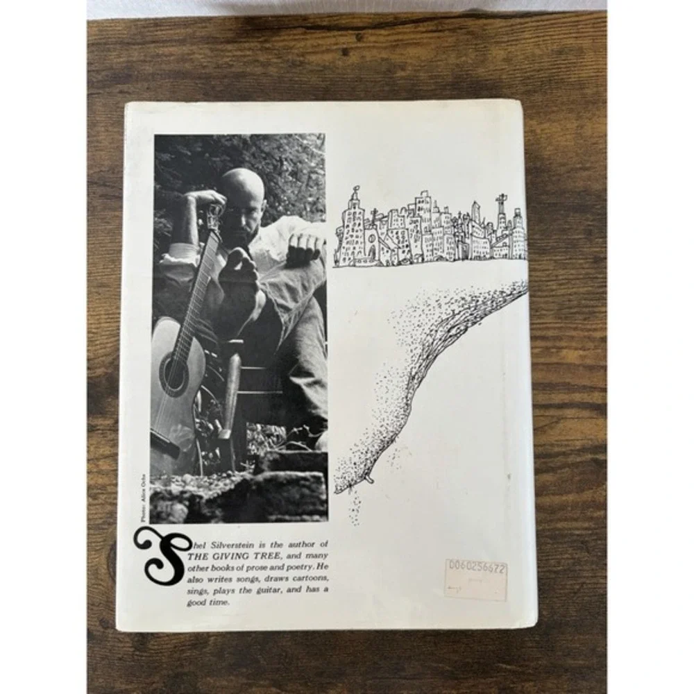 Where The Sidewalk Ends Shel Silverstein 1974 Harper and Row Early Edition‎ Hard