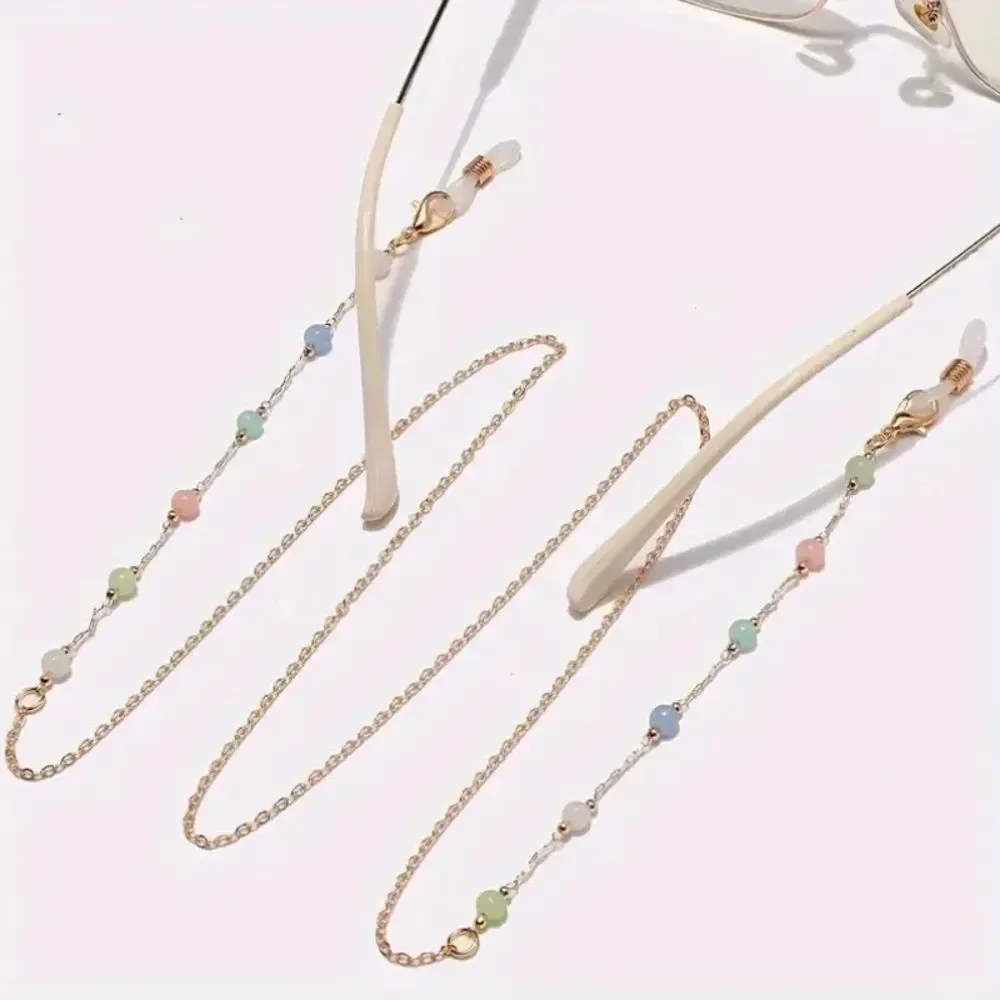 Beaded sunglasses chain N1757