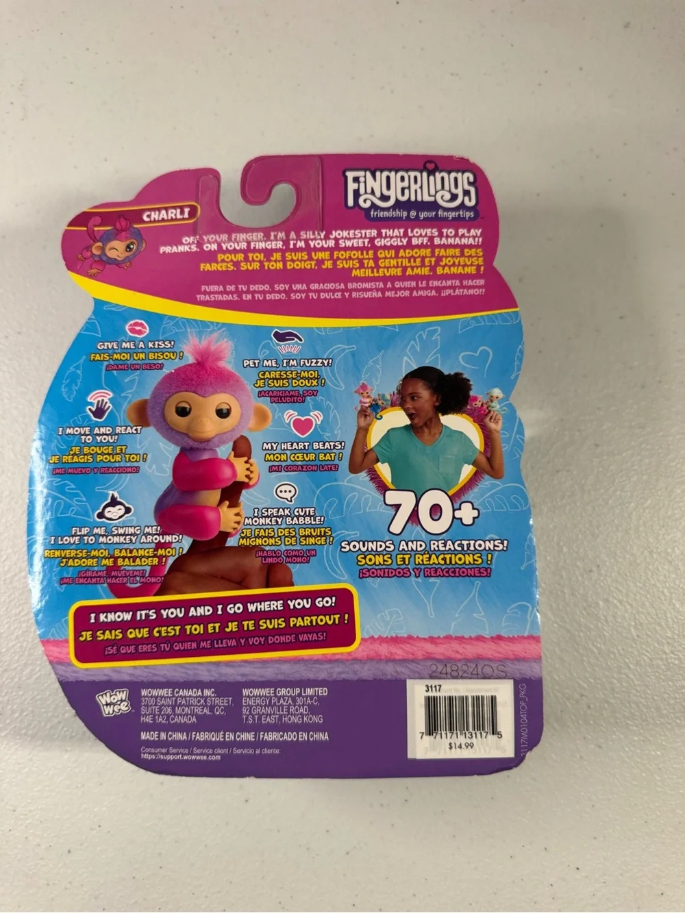 Fingerlings interactive monkey