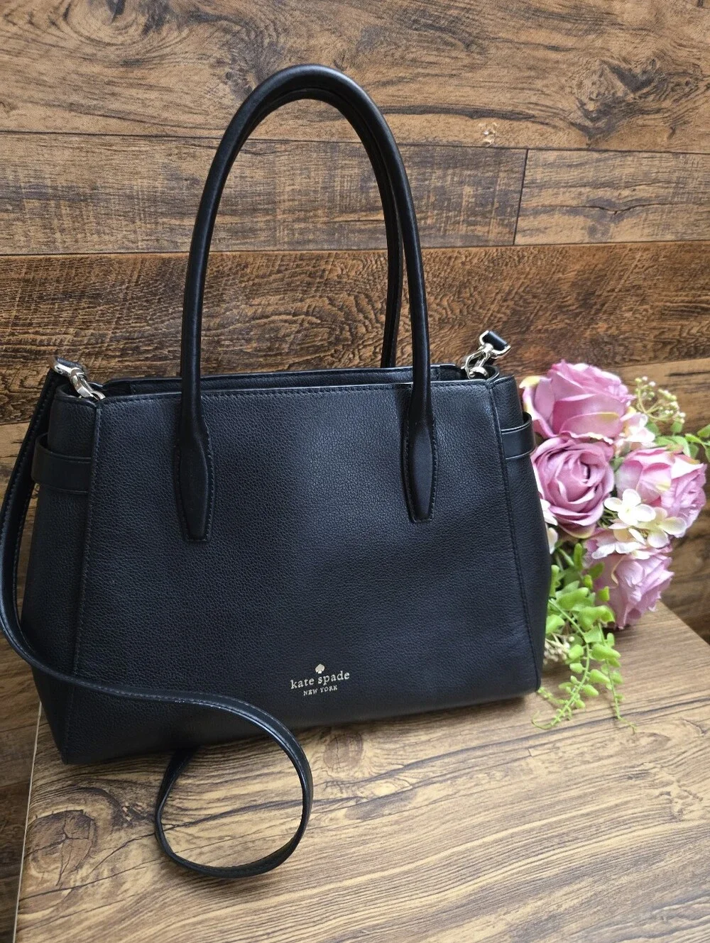 kate spade sleek black