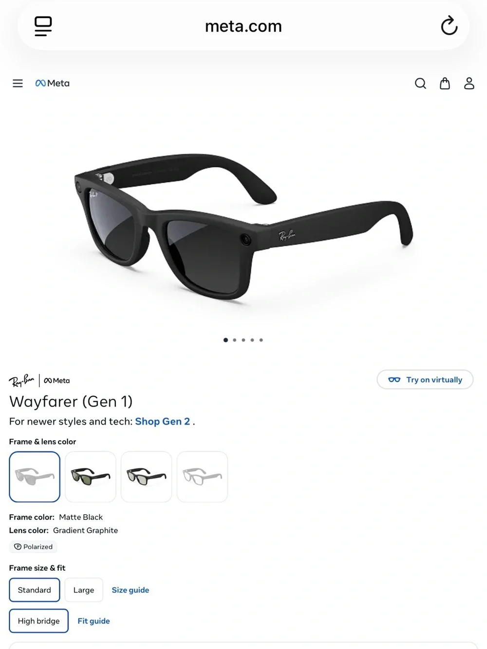 Ray-Ban brand new