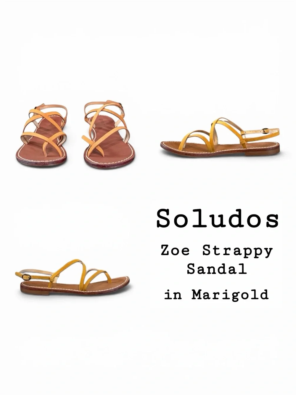 Soludos Zoe Strappy Sandals
