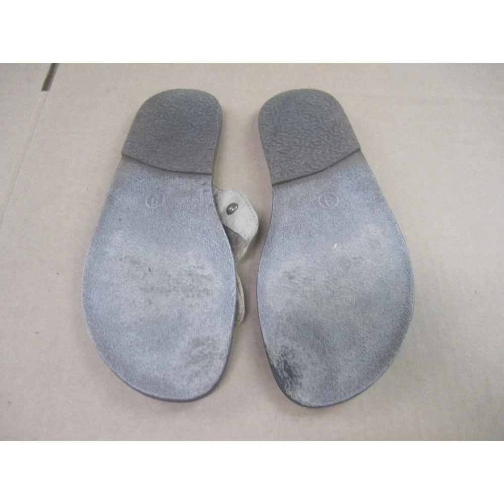Mossimo‎ Sandals Womens 6 Brown Medallion Thong Flip Flops Casual