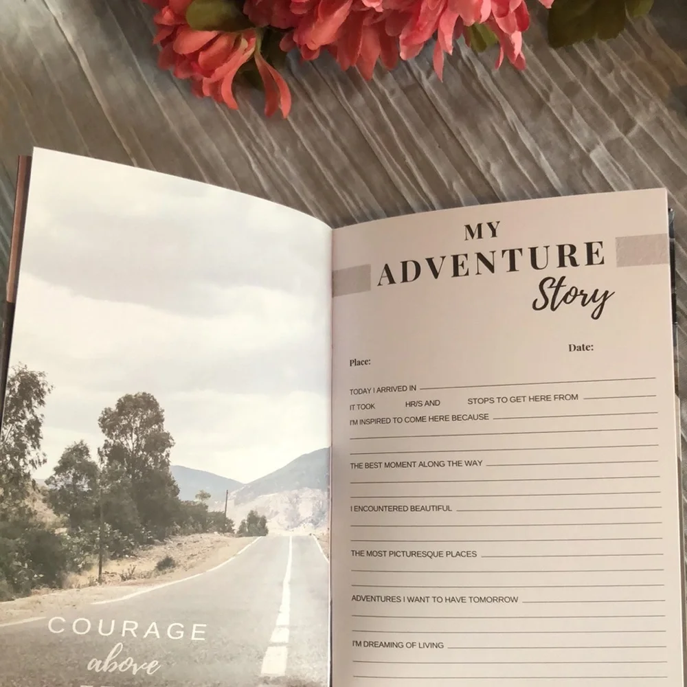 50 THINGS TO DO WHEN YOU TURN 50 book & LET THE ADVENTURE BEGIN travel journal