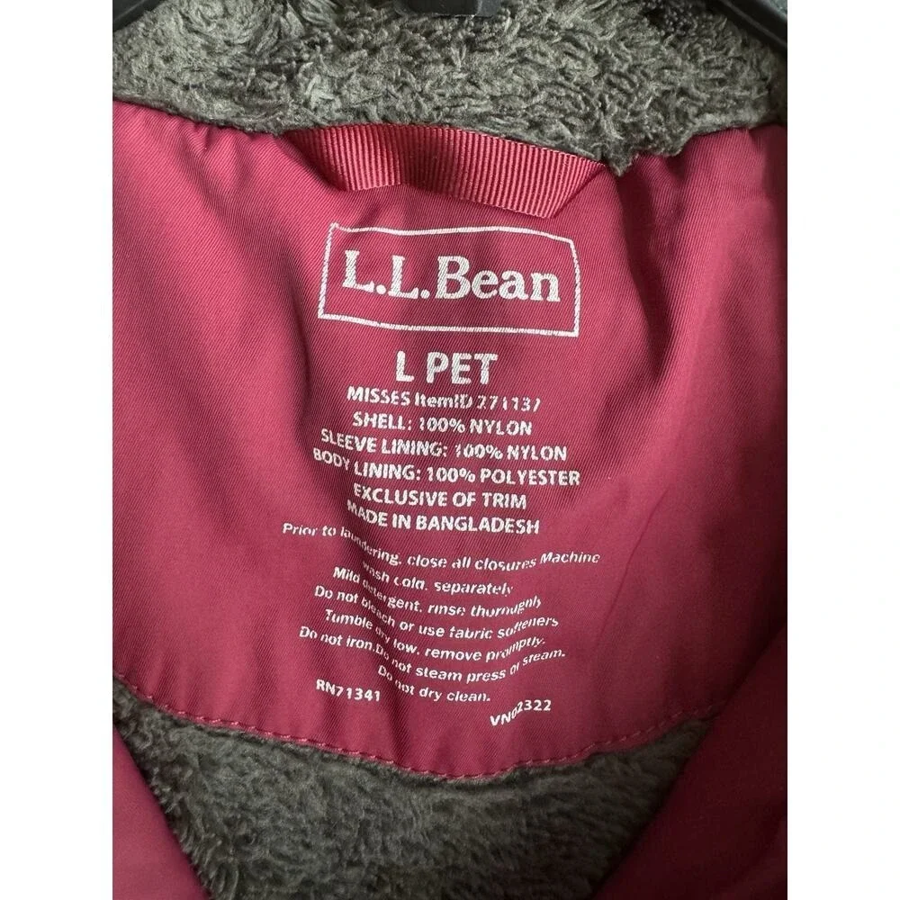 L.L. Bean women small winter