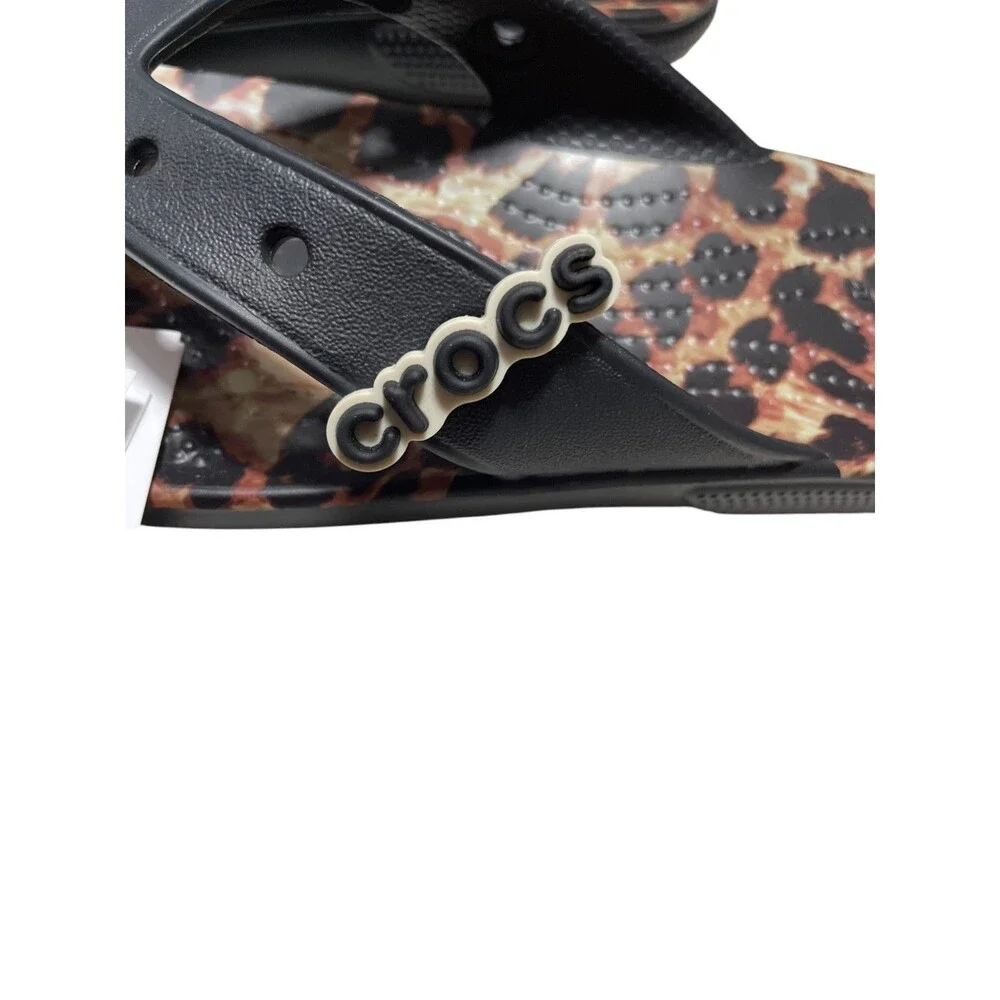 Crocs NEW w/Tags Classic Animal Remix Flip Sandal W 6 M 4