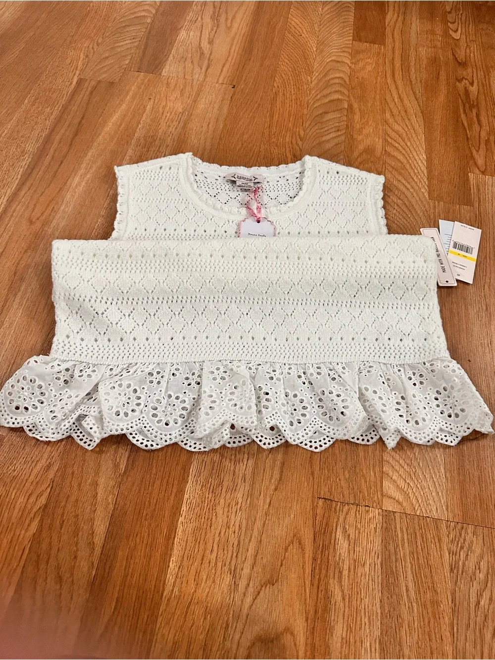 Nanette Lepore sleeveless white