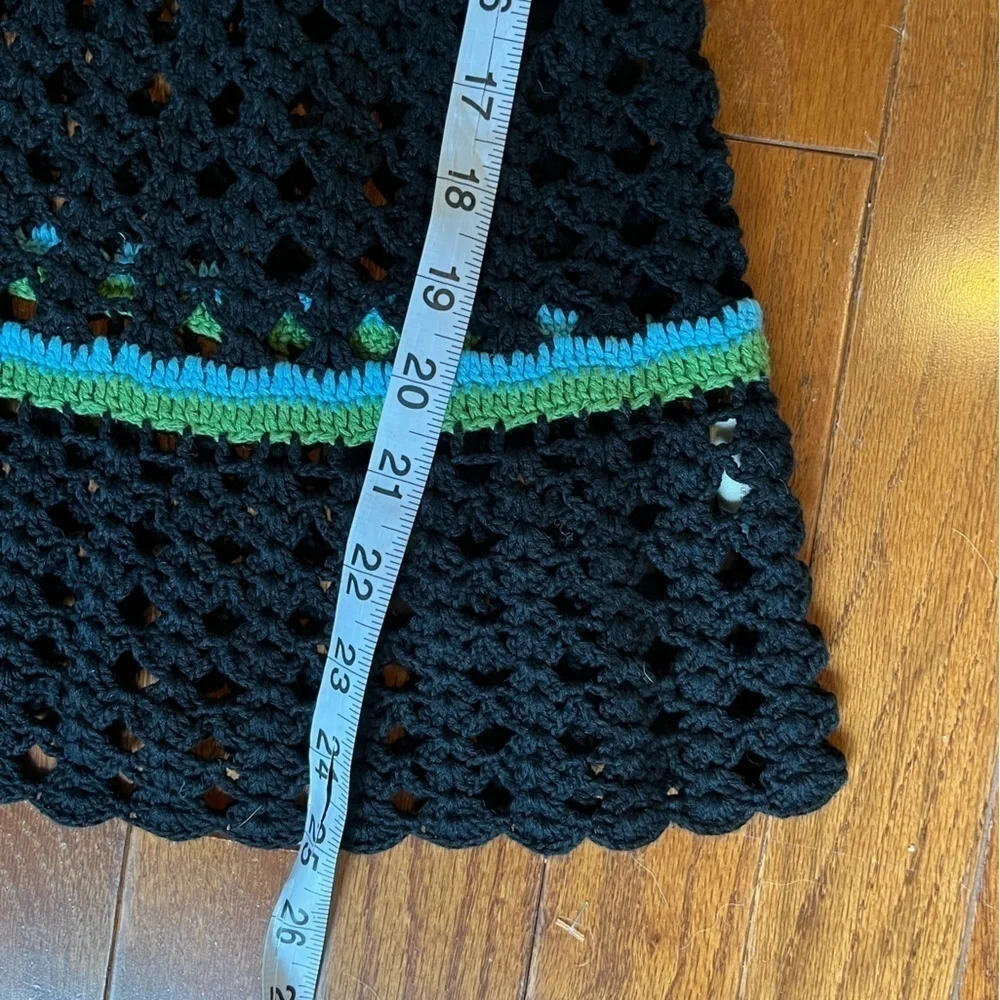 Free People crochet knit