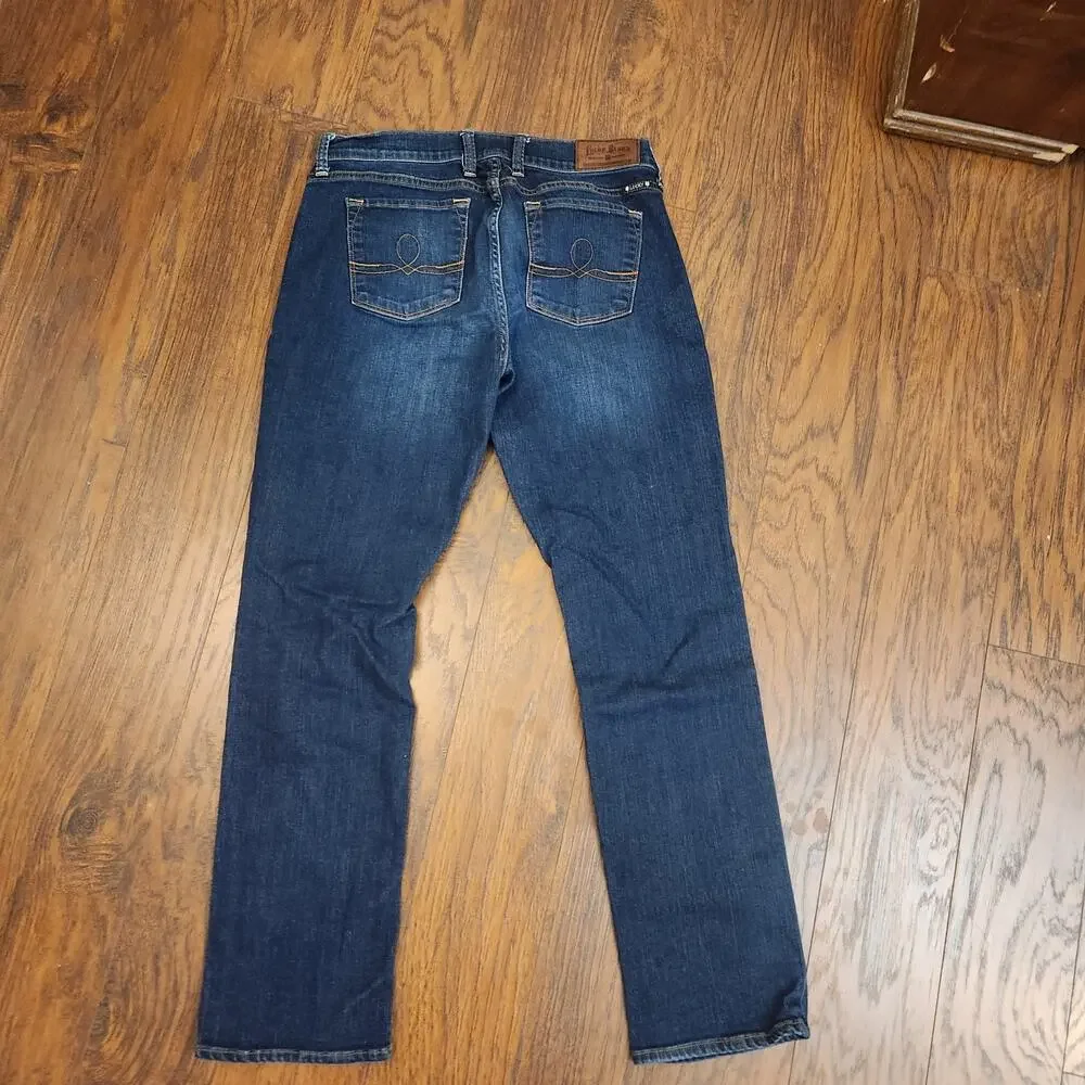 Lucky Brand Sofia Straight Blue Jeans Size 8 (29)