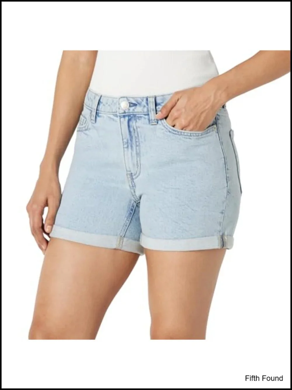 Women's Mid-Rise Stretchy Slim Fit 4