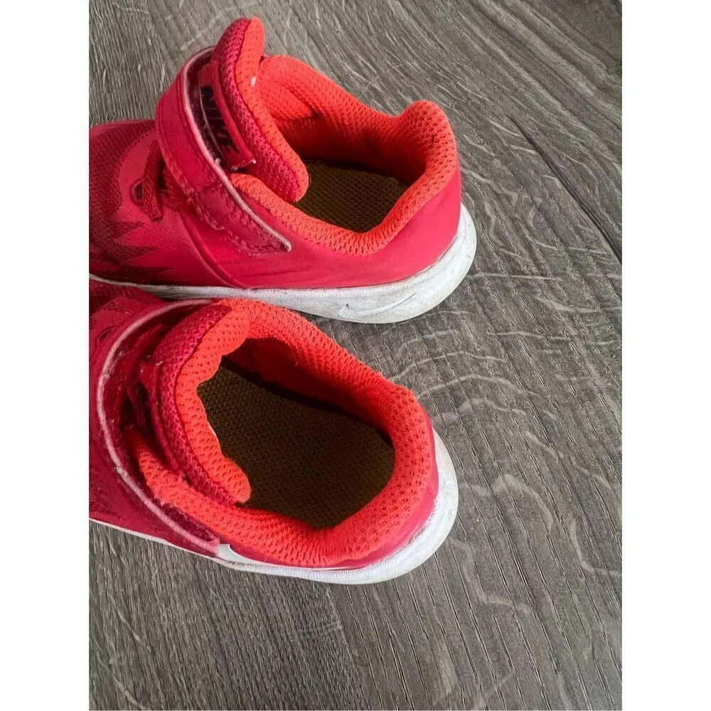 NIKE Star Runner Toddler Size 6c Red TDV Volt Shoes 907255-601