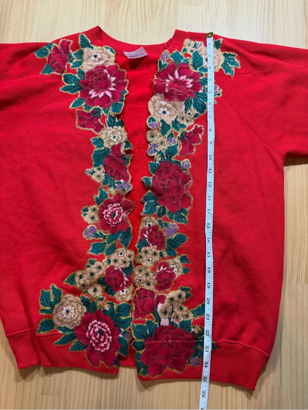 Hanes vibrant red